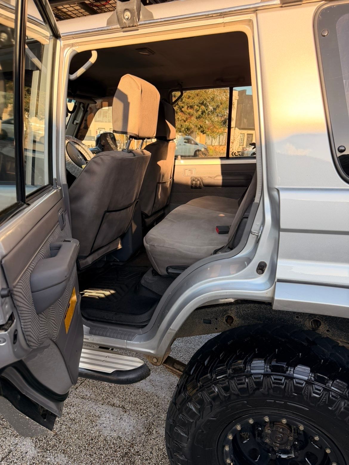 Land Cruiser after exterior detail